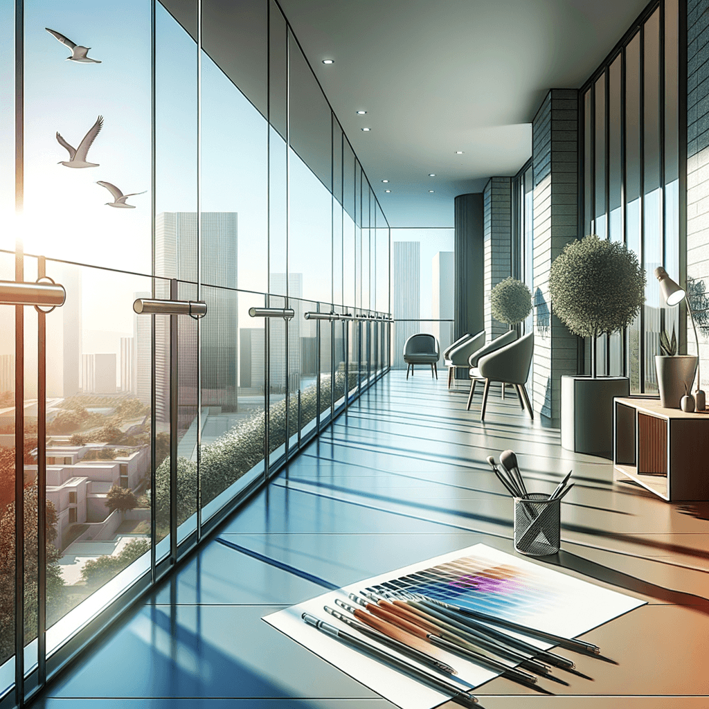 Tempered Glass Balustrades: Merging Safety and Style in Modern Architecture