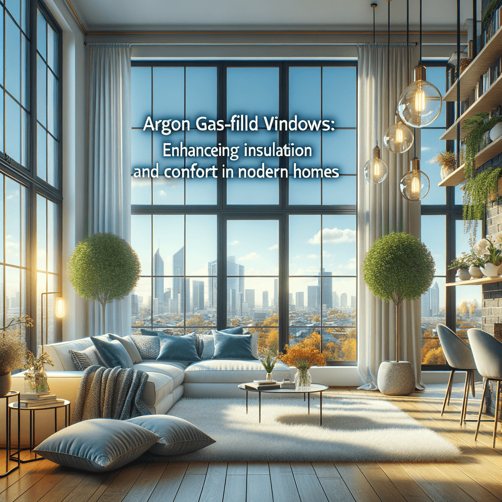Argon Gas-Filled Windows: Enhancing Insulation and Comfort in Modern Homes
